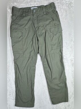 First Tactical Men’s Green Cargo Utility Zip Fly Cotton Blend Pants Size 36x30